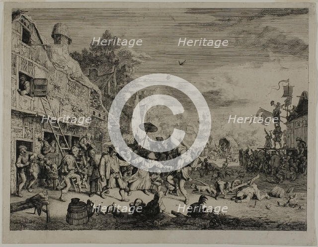 The Village Festival, 1685. Creator: Cornelis Dusart.