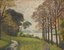 View at Hemiksem, 1894. Creator: Camille Pissarro.