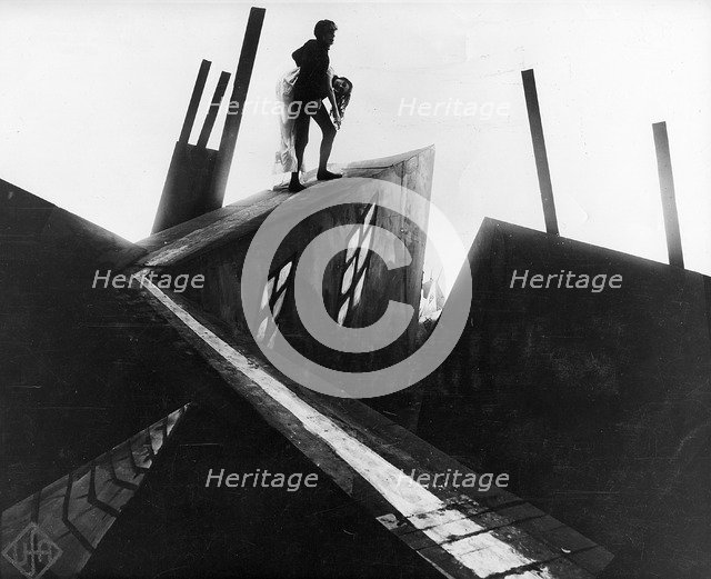 Scene from 'The Cabinet of Dr Caligari', 1920. Artist: Robert Wiene