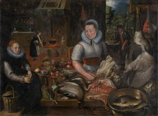 Kitchen Still Life, 1607. Creator: IF Monogramista.