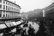Regent Street Quadrant, Westminster, London, late 19th century. Artist: Unknown