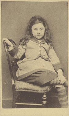 Beatrice Hatch, c1874. Creator: Carroll, Lewis, (Charles Lutwidge Dodgson) (1832-1898).