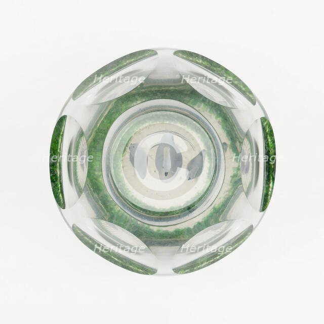 Paperweight, , 19th century. Creator: Baccarat Glasshouse.