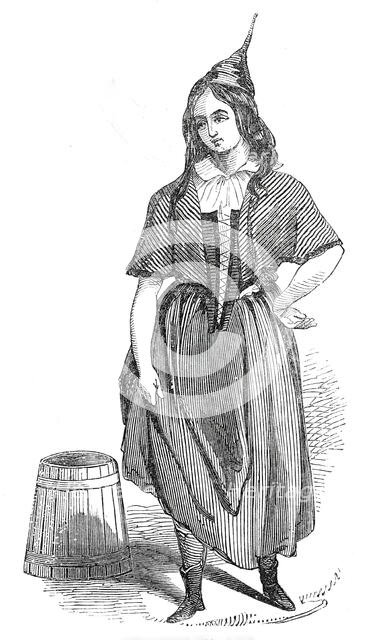 Madeirese costume, 1845. Creator: Unknown.