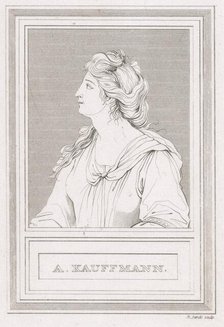 Self portrait, 1811. Creator: Angelica Kauffman.