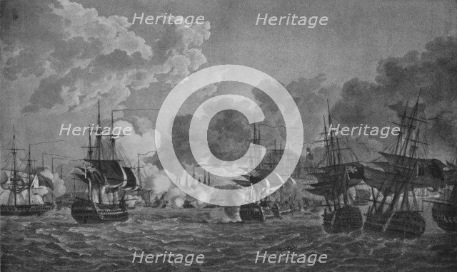 'Nelson at Copenhagen', c1801. Artist: Dominic Serres.