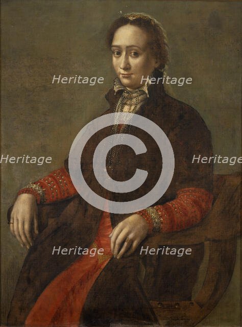 Portrait of Livia de Lanchi, Third quarter of 16th century. Creator: Anguissola, Europa (c. 1548/50-1578).