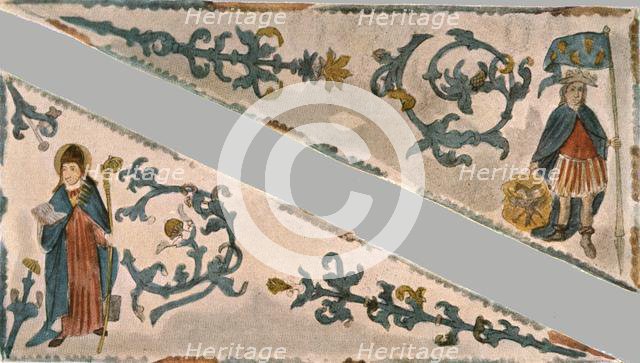 Decoration in Notre Dame Collegiate Church, Huy, Belgium, (1928). Creator: Unknown.