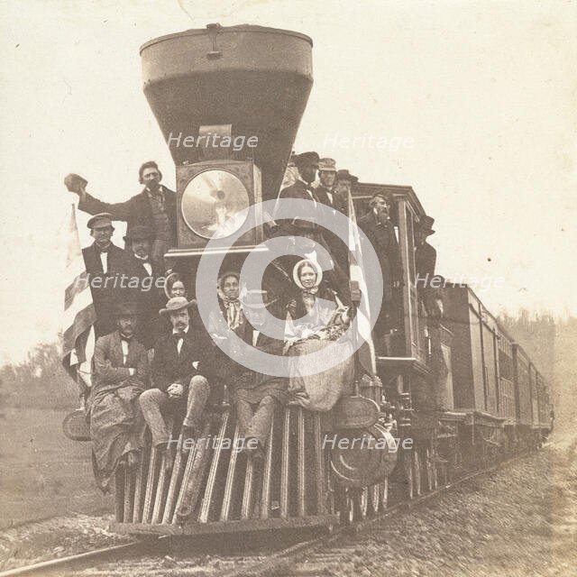 Artists' Excursion on the Baltimore & Ohio Railroad, 1858. Creator: Unknown.