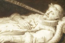 Dirk van Bronkhorst op zijn sterfbed tijdens het beleg van Leiden in 1574, 1574-1599. Creator: Anon.