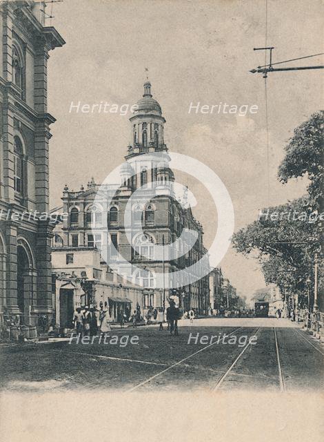 'Dalhousie Square, Calcutta', 1904. Creator: Johnston & Hoffmann.