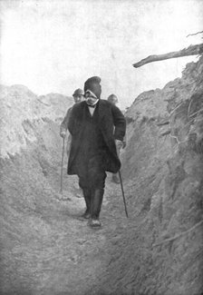 'M. Clemenceau sur le Front; Heures derobees au repos prescrit par la Faculte: souffrant..., 1918. Creator: Unknown.