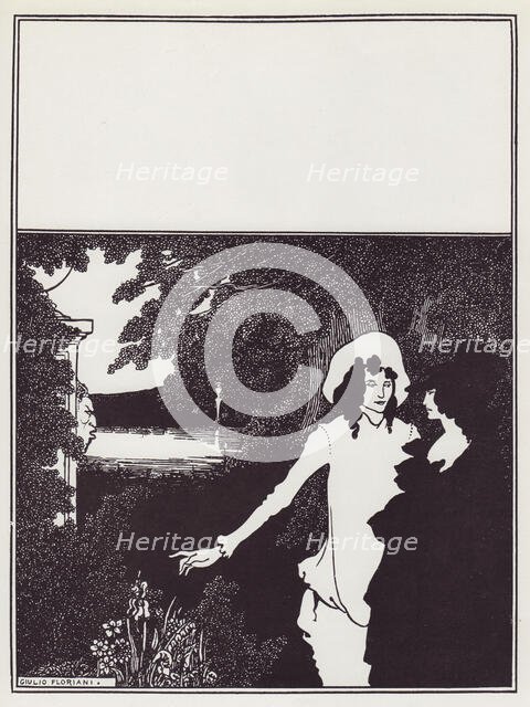 Cover Design for The Savoy No. 5, 1896. Creator: Aubrey Beardsley.