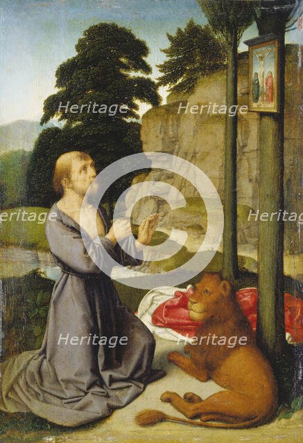 Saint Jerome in the Wilderness, c1510. Creator: Gerard David.