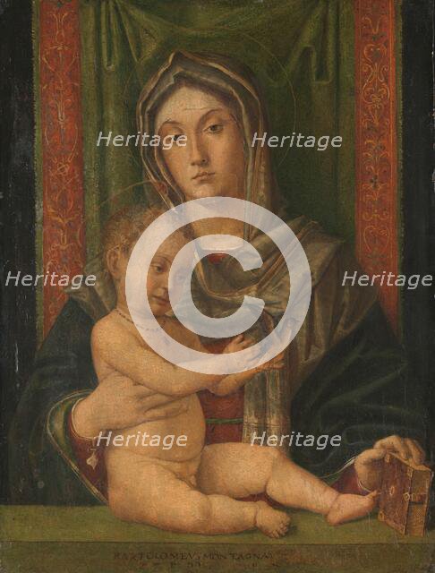 Virgin and Child, 1490-1510. Creator: Workshop of Bartolommeo Montagna.