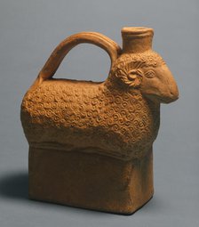 Vase in the Shape of a Ram, 2nd century A.D. Creator: Unknown.