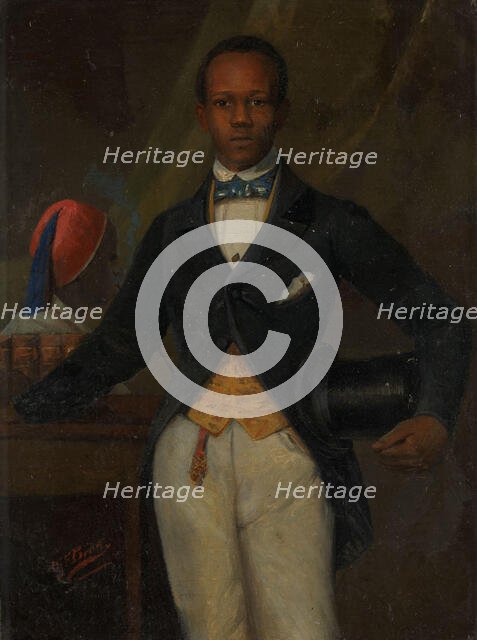 Portrait of a young man, between 1840 and 1870. Creator: Hans Johan Frederik Berg.