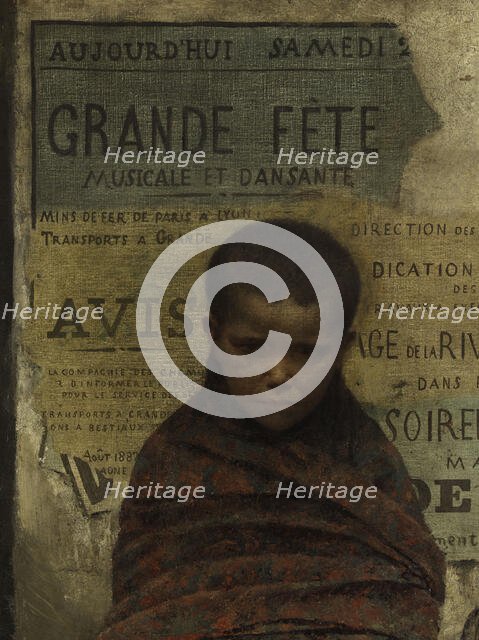 Sans asile, 1883. Creator: Fernand Pelez.