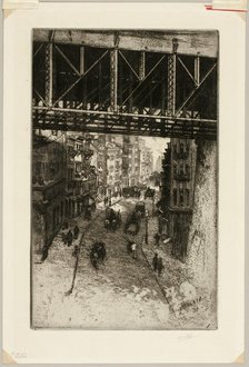 Cherry Street, 1904. Creator: Charles Frederick William Mielatz.