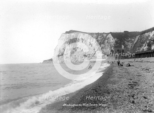 Shakespeare's Cliff, Dover, Kent, 1890-1910. Artist: Unknown