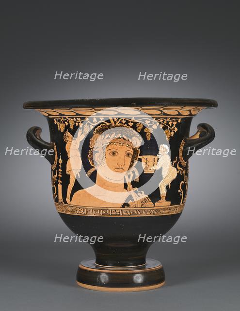 Apulian Bell-Krater, c. 390-380 BC. Creator: Unknown.