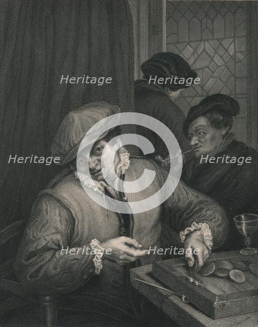 'Trictrac', mid 17th century, (mid 19th century). Creator: Johann Leonhard Appold.