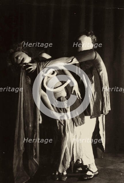 Harald Kreutzberg and Yvonne Georgi: "Bad Dreams", 1929. Creator: Robertson, Hans (1883-1950).