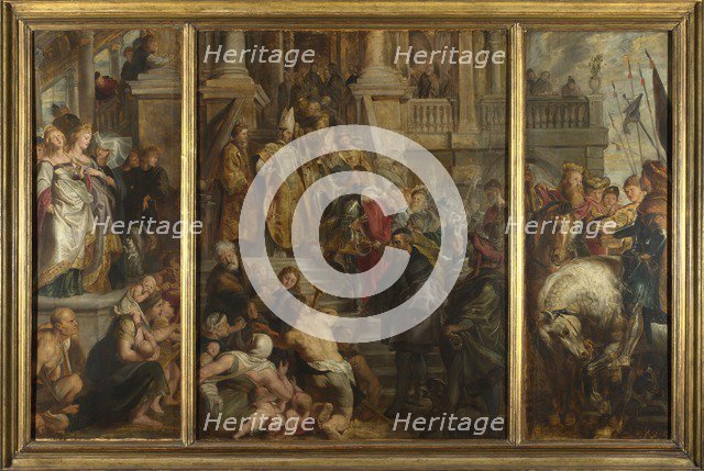 Sketch for High Altarpiece, St Bavo, Ghent, 1612. Artist: Rubens, Pieter Paul (1577-1640)