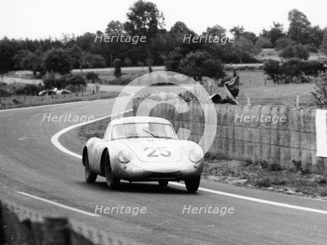 Porsche 550A RS Coupe, Le Mans 24 Hours, France, 1956. Artist: Unknown