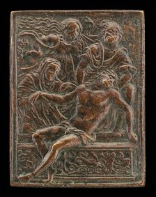 The Entombment, late 15th - early 16th century. Creator: Moderno.