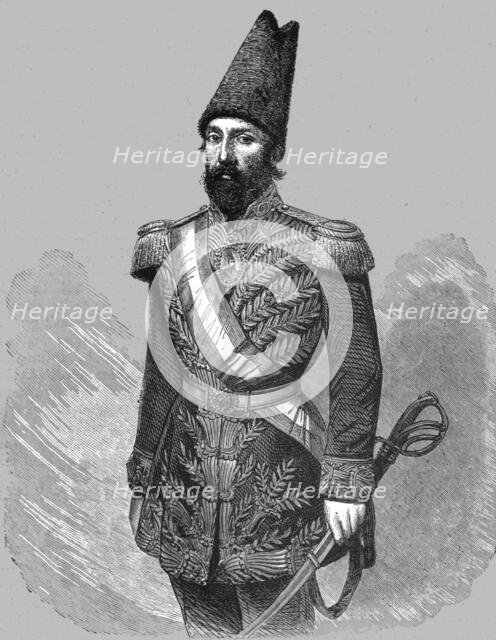 'A Persian in Official Costume; A Ramble in Persia', 1875. Creator: Armin Vambery.