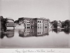 Deeg, Gopal Bhawán or Water Palace, Late 1860s. Creator: Samuel Bourne.