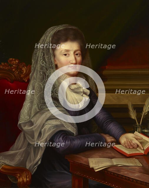 Portrait of Countess Rozalia Tarnowska née Czacka (Copy), 1856. Creator: Feliks Hanusz.