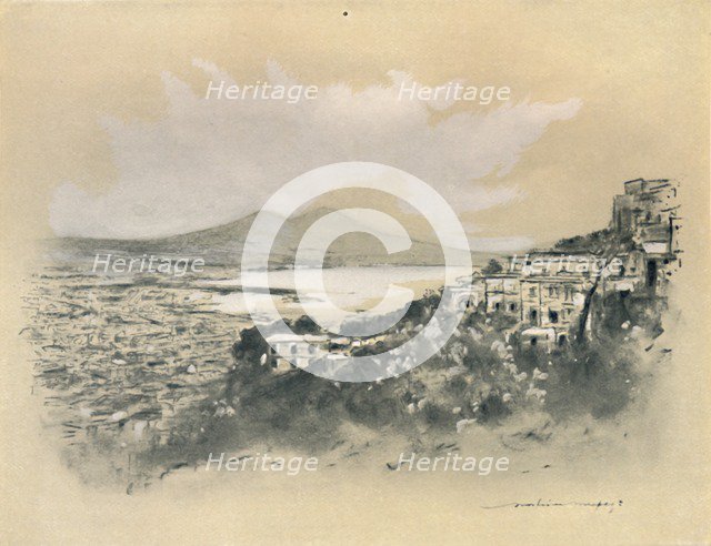 'Naples and the Bay', 1903. Artist: Mortimer L Menpes.