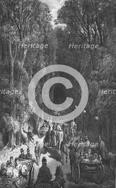 'Home - from Holland House', 1872.  Creator: Gustave Doré.