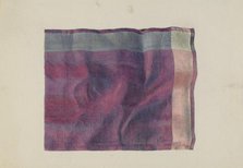 Shaker Silk Kerchief, 1936. Creator: Elizabeth Moutal.