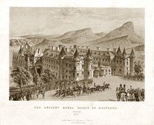 'The Ancient Royal Palace of Holyrood. Edinburgh', mid 19th century. Artist: Unknown.