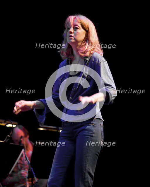 Maria Schneider, 2008. Artist: Alan John Ainsworth.