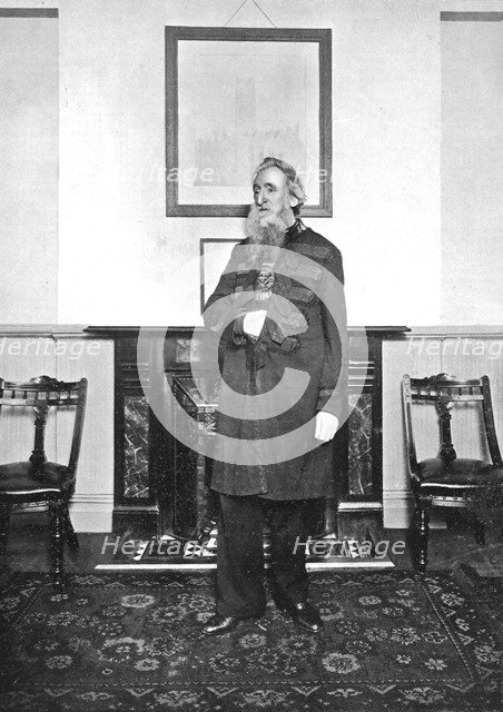 'General' William Booth, evangelical social worker and founder of the Salvation Army, 1903. Artist: Unknown