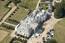 Renovation works at Gorhambury House, Hertfordshire, 2020. Creator: Damian Grady.