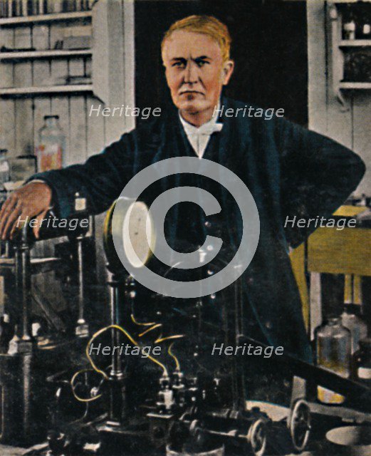 'Thomas Alba Edison 1847-1931', 1934. Creator: Unknown.