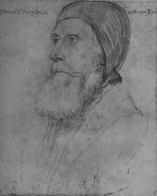 'John Russell, Earl of Bedford', c1532-1543 (1945). Artist: Hans Holbein the Younger.