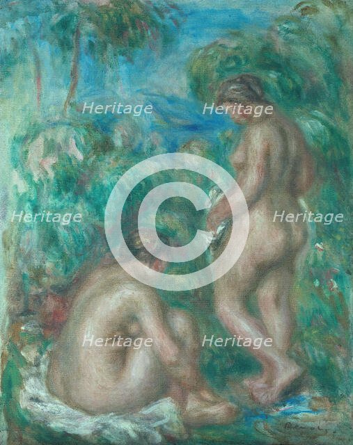 Bathing women, 1916. Creator: Pierre-Auguste Renoir.