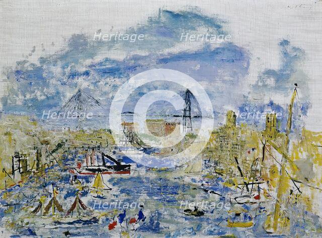 Port of Marseille, 1933/1936. Creator: Wilhelm Thony.