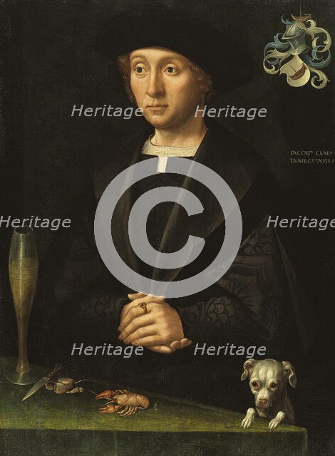 Portrait of a Member of the Alardes Family, early 16th century. Creator: Jacob Claesz van Utrecht.