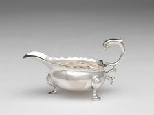 Sauce Boat, c. 1745. Creator: Jacob Hurd.