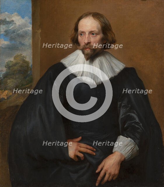 Portrait of Quintijn Symons (1592-after 1646). Creator: Anthony van Dyck.