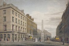 New Bridge Street, City of London, 1809. Artist: William James Bennett