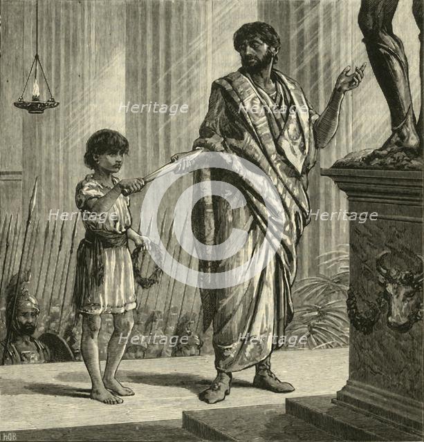 'The Vow of Hannibal', 1890.   Creator: Unknown.