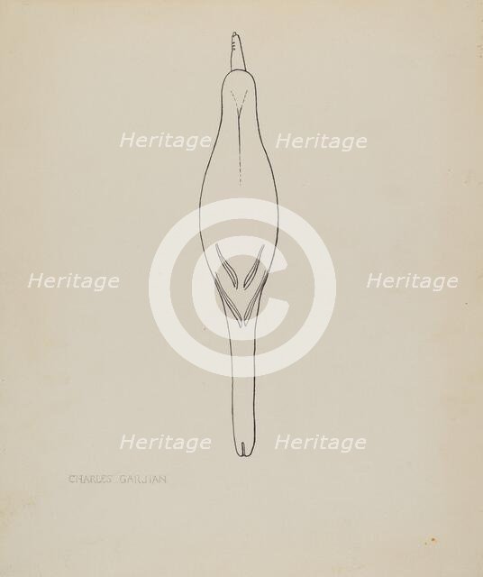 Decoy (Red-Wing Black Bird), 1935/1942. Creator: Charles Garjian.